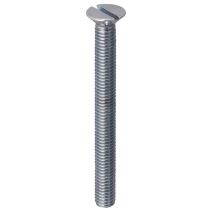 Boulon métaux acier zingué diam4x20 x16