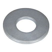 Rondelle plate moyenne acier zingué diam12 x4