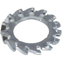 Rondelle eventail acier zingué diam10 x10