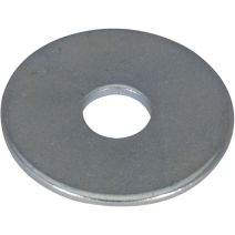 Rondelle carrossier acier zingué diam6 x50