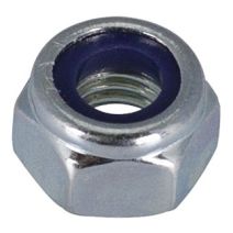 Ecrou frein acier zingué diam10x x25