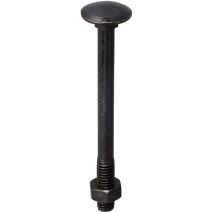 Boulon bois acier zingué diam7x70 x12