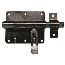 Verrou box porte cadenas diamètre 10 acier noir