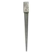 Support poteau enveloppant à enfoncer 91x91x600x2