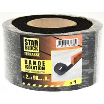 Bande d'isolation starblock terrasse