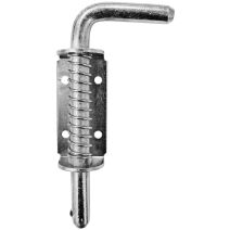 Verrou pistolet à ressort diamètre 10x130 zingue