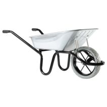 Brouette Aktiv Premium Galva Increvable 100L Gris - HAEMMERLIN