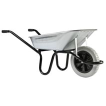 Brouette Aktiv Premium Galva Increvable 100L Gris - HAEMMERLIN