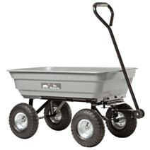 Chariot de Jardin 4x4 Garden 75L 150kg Gris - HAEMMERLIN