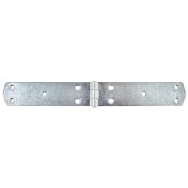 Charnière de malle + goupille rivetée Ø5,5mm 4x30cm - ALBERTS