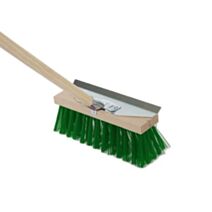 Balai cantonnier 32cm bois + grattoir em - ISEO