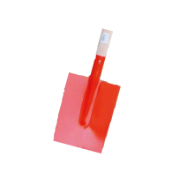 Bèche de Senlis avec Manche Béquille Bois 28cm Rouge