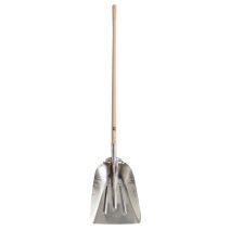 Pelle aluminium grand modèle manche bois pomme - LEBORGNE