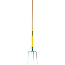 Fourche fumier 4 dents douille manche bois- LEBORGNE