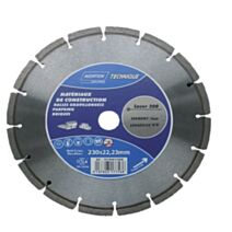 Disque diamant 230x22,2 découpe matériaux construction - NORTON