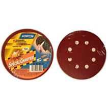 15 disques auto-agripants pour ponceuse Ø125mm Grain 120 - NORTON