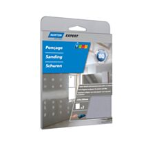 Feuilles ponçage main plâtre et enduits 230x280mm grains 80 - NORTON