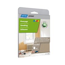 Feuilles ponçage main multisurface 230x280mm grains 80 - NORTON