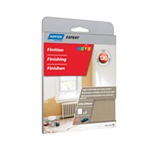 Feuilles finition main multisurface 230x280mm grains 120 - NORTON