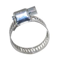 Collier ajouré inox larg.8 tuyau D15