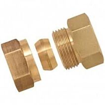 Raccord bicône femelle laiton 15x21 Ø14 - 1117405 - BOUTTE