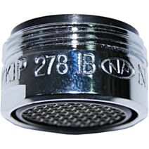 Aérateur de bec chromé mâle 24X100 24L/min argent - 1179267 - BOUTTE