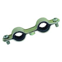 Collier double isophonique fixation cuivre D16
