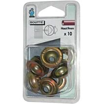 10 rosaces coniques H.9mm - 1414511 - BOUTTE