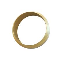 Bague biconique laiton D10