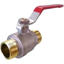 Vanne ¼ tour double mâle 15x21 - 2159343 - BOUTTE