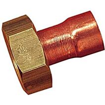 Raccord à emboiture droit femelle 15x21 Ø14 3122537 - BOUTTE