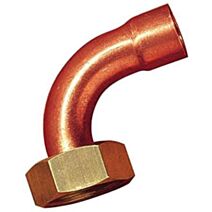 Raccord à emboiture Coude laiton femelle 15x21 Ø14 3122698 - BOUTTE