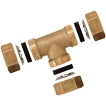 Té laiton instantané Ø14 3139610 - BOUTTE