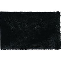 Tapis de Bain Antidérapant Shiny Polyester 50x80cm Noir - GUY LEVASSEUR