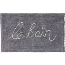 Tapis de Bain Le Bain Coton 50x80cm Gris - GUY LEVASSEUR