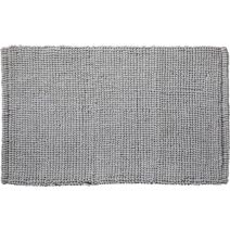 Tapis de Bain Antidérapant Bali Polycoton 50x80cm Gris - GUY LEVASSEUR