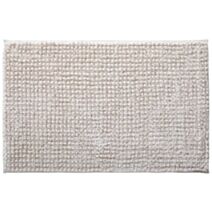 Tapis de Bain Antidérapant Softy Polyester 50x80cm Ivoire