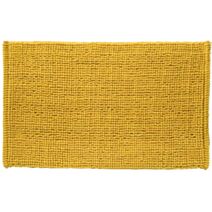 Tapis de Bain Antidérapant Bali Polycoton 50x80cm Jaune