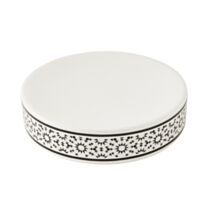 Porte savon noir et blanc, Tribu - GUY LEVASSEUR