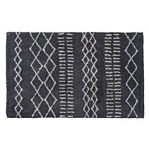 Tapis salle de bain Taza 50x80cm anthracite