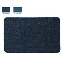 Tapis salle de bain Asper 50x80cm bleu