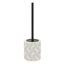 Pot à balai urbain noir/blanc céramique - GUY LEVASSEUR