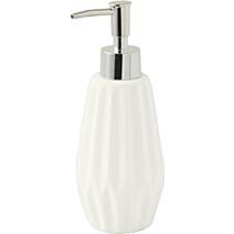 Distributeur savon Facette blanc - LEVASSEUR
