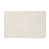 Tapis de bain fantaisie Boudoir coton tufté ivoire 50x80cm