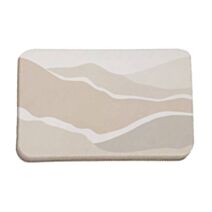 Tapis Diatomite Dune Beige 39x60cm - LEVASSEUR
