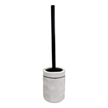 Brosse WC Line céramique noir - LEVASSEUR