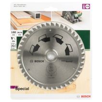 Lame circulaire SPECIAL 160x2x20/16MM 42D - BOSCH