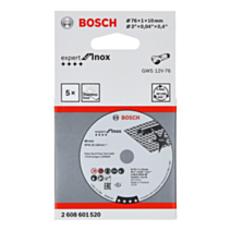 Disque Ø 76mm acier - inox ( par 5 )