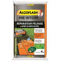 Mélange Gazon semences, engrais et substrats 4kg - Algoflash