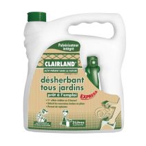 Désherbant Tous Jardins à pulvériser prêt à l'emploi 3L - CLAIRLAND